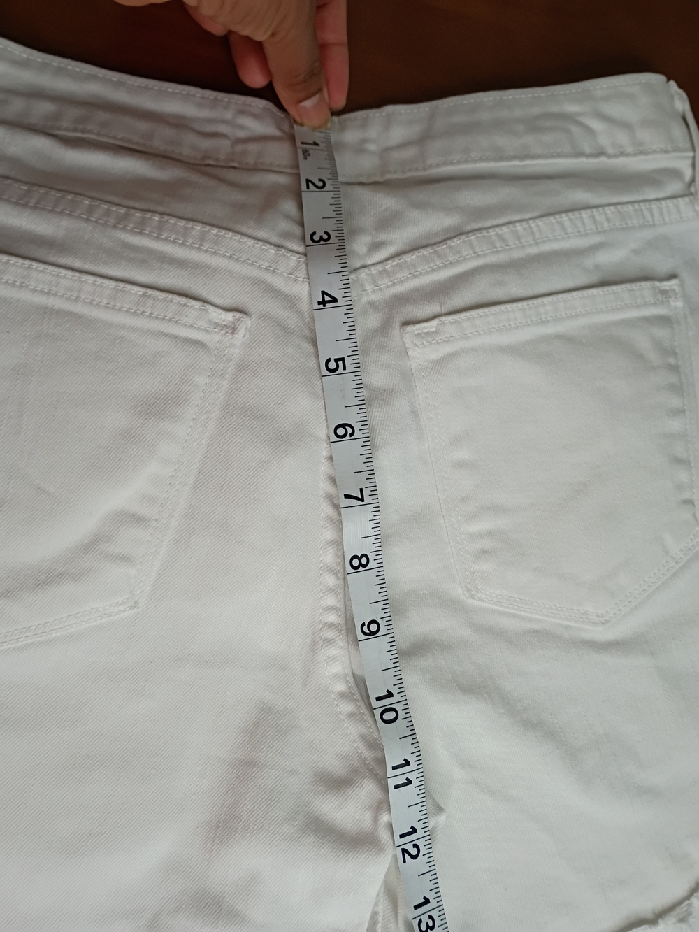 Just Black Women's White Denim Shorts - Picture 10 of 13